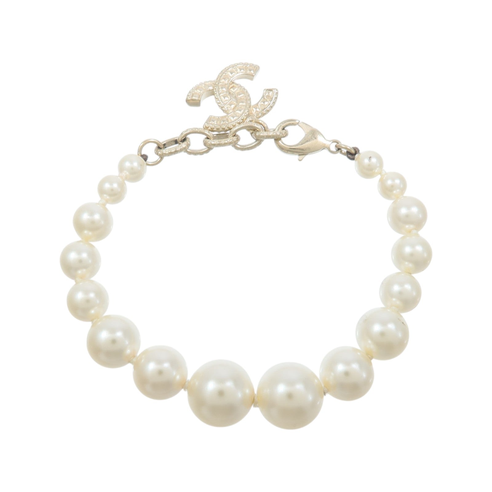 CHANEL PVC/金屬Bracelet手鏈