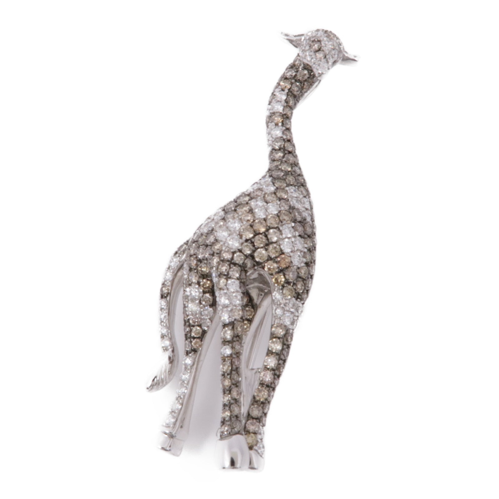 JEWELRY 18K白金Diamond Pendant Top/Brooch鑽石吊墜/胸針