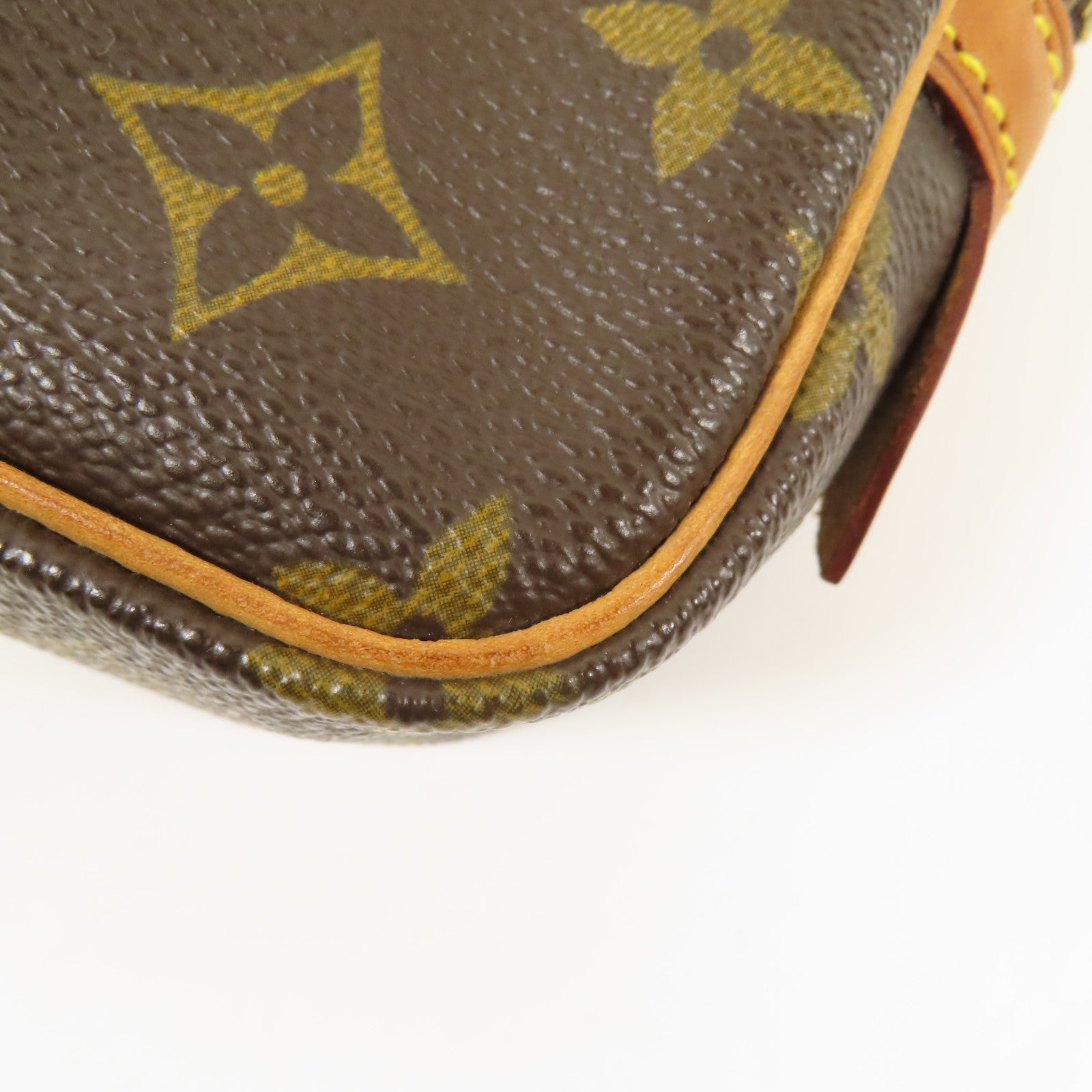 LOUIS VUITTON Monogram Marly Bandouliere金扣肩背袋棕色
