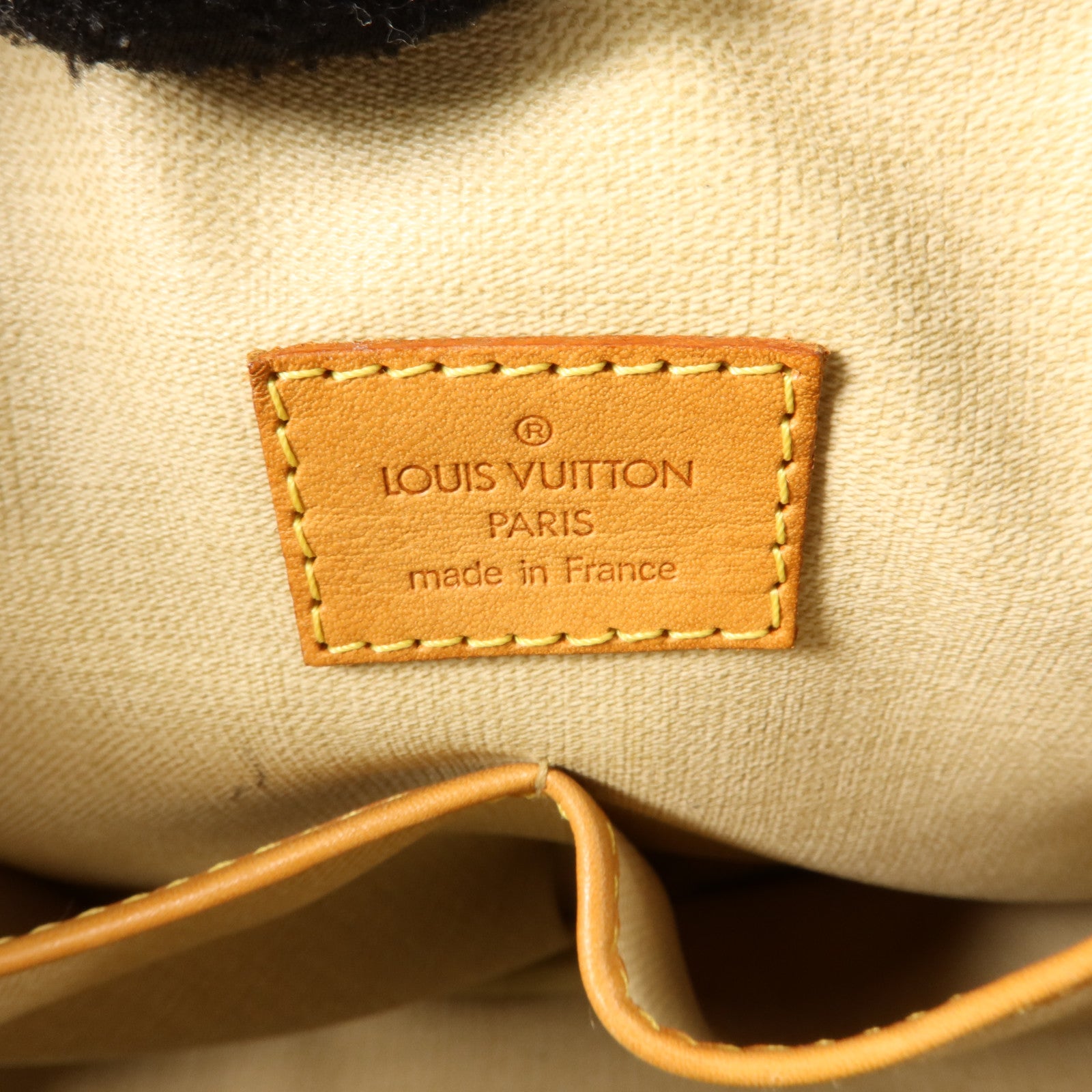 LOUIS VUITTON Monogram Trouville金扣手挽袋