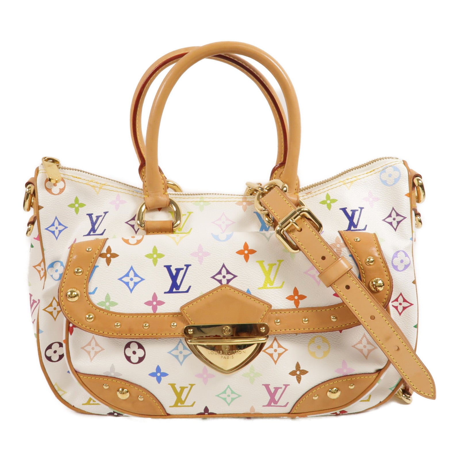 LOUIS VUITTON Monogram Multicolore Rita手挽肩背兩用袋
