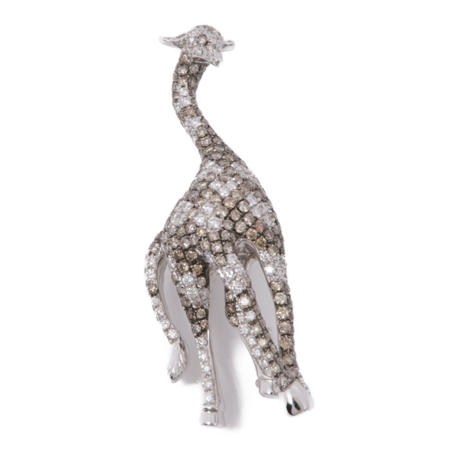 JEWELRY 18K白金Diamond Pendant Top/Brooch鑽石吊墜/胸針