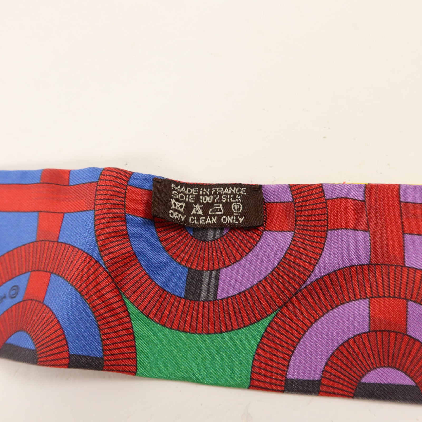 HERMES 絲質Twilly絲巾