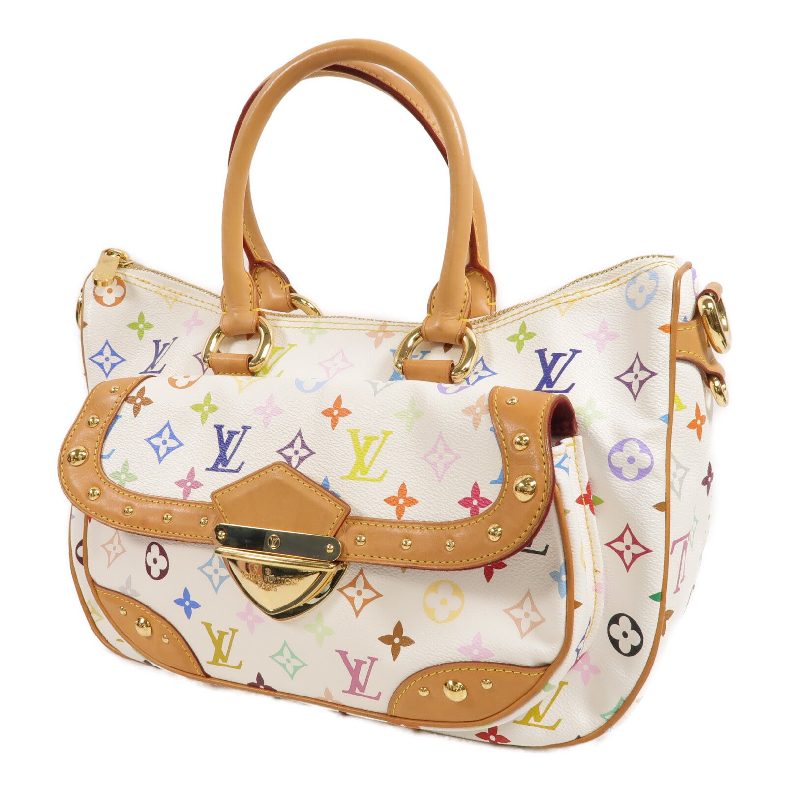 LOUIS VUITTON Monogram Multicolore Rita手挽肩背兩用袋