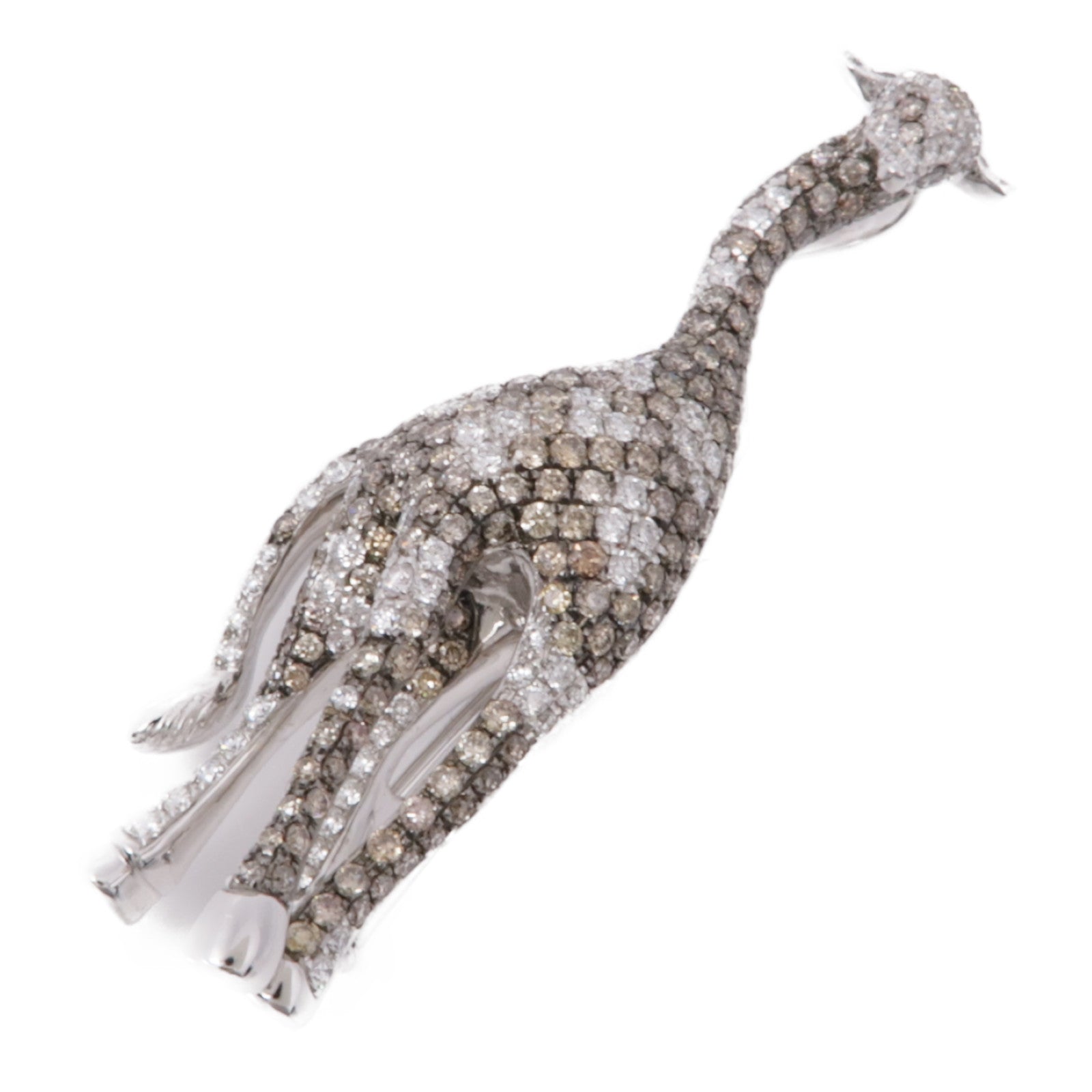 JEWELRY 18K白金Diamond Pendant Top/Brooch鑽石吊墜/胸針