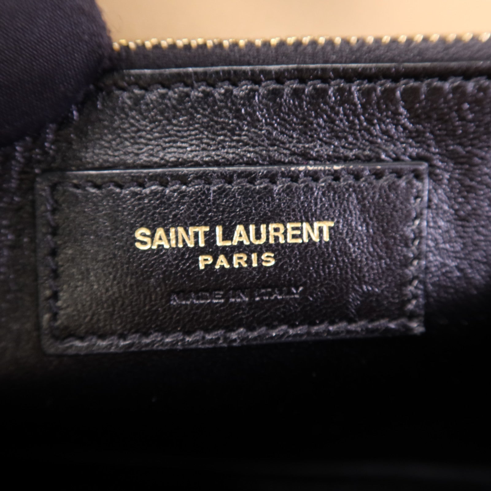 SAINT LAURENT 羊皮皮革Shoulder Bag金扣肩背袋