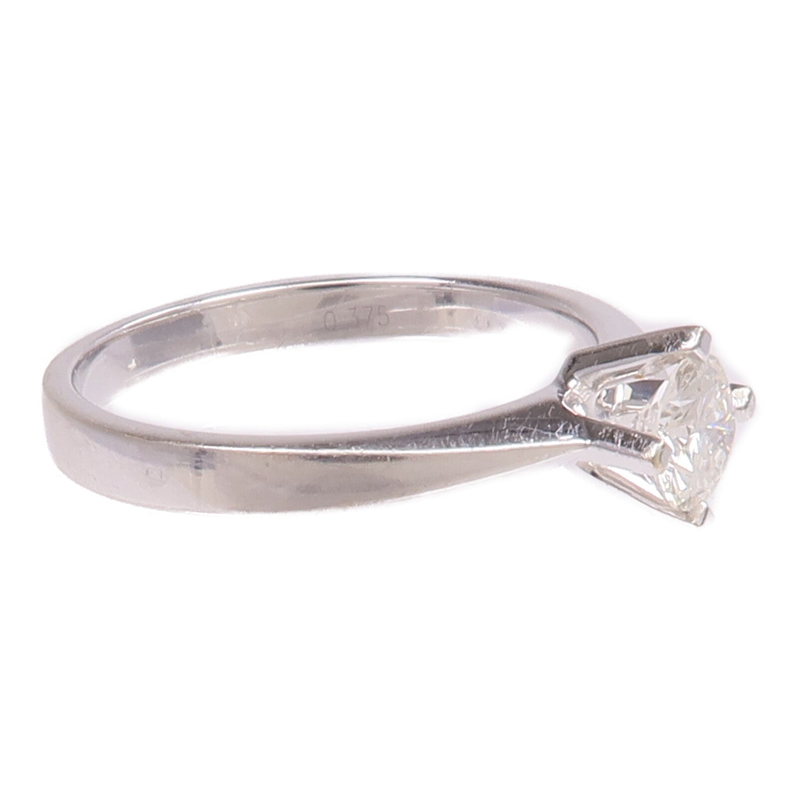 JEWELRY 【激減優惠】18K白金Diamond Ring鑽石戒指US#6