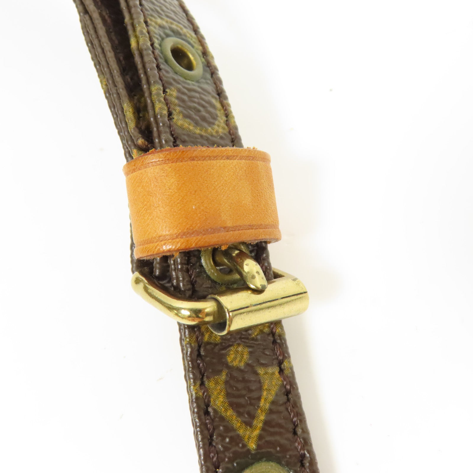 LOUIS VUITTON Monogram Marly Bandouliere金扣肩背袋棕色