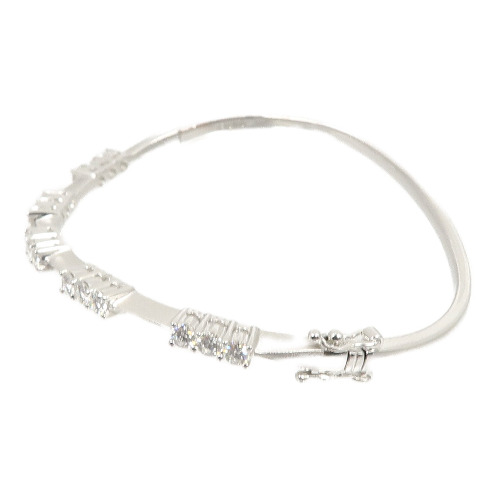 JEWELRY 18K白金Diamond Bracelet鑽石手鐲