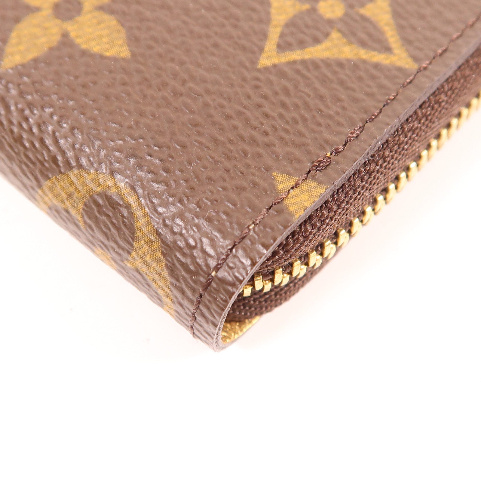 LOUIS VUITTON Monogram Zippy Coin Purse金扣錢包