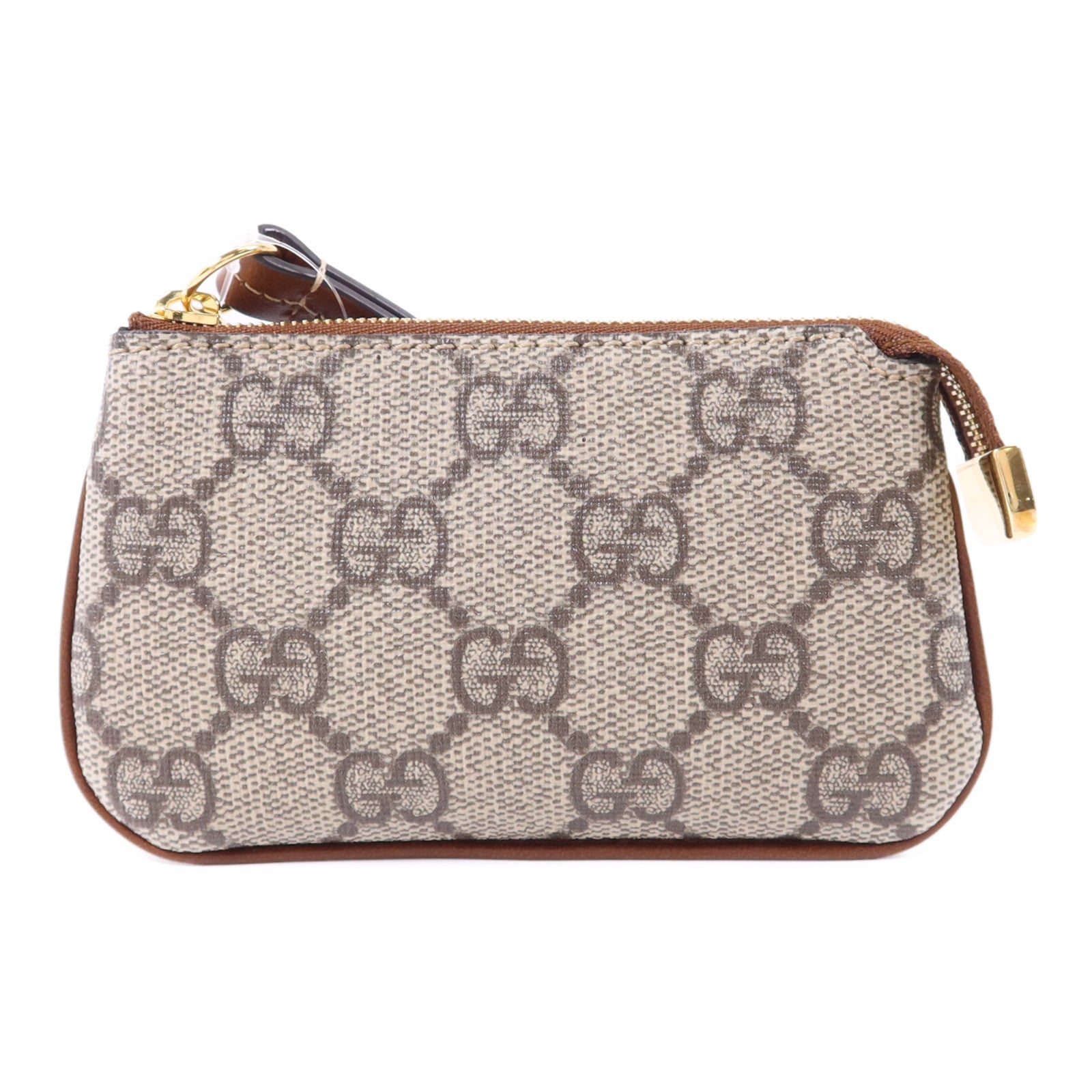 GUCCI 塗層帆布Coin Case金扣零錢包