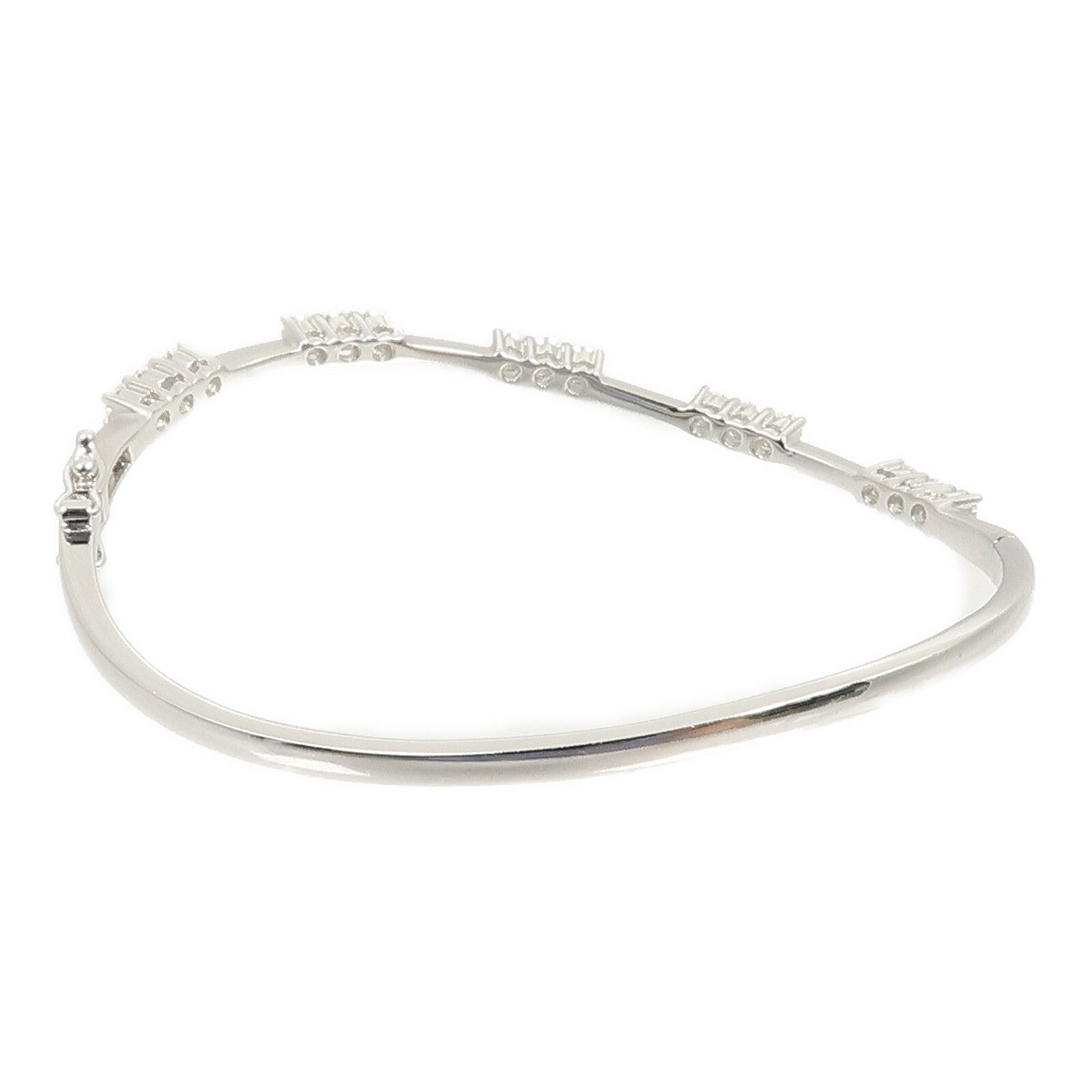 JEWELRY 18K白金Diamond Bracelet鑽石手鐲