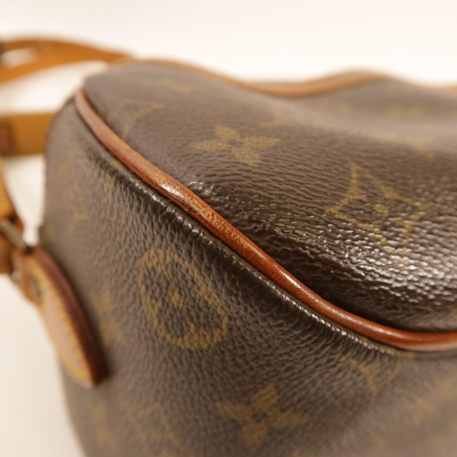 LOUIS VUITTON Monogram Blois金扣肩背袋棕色