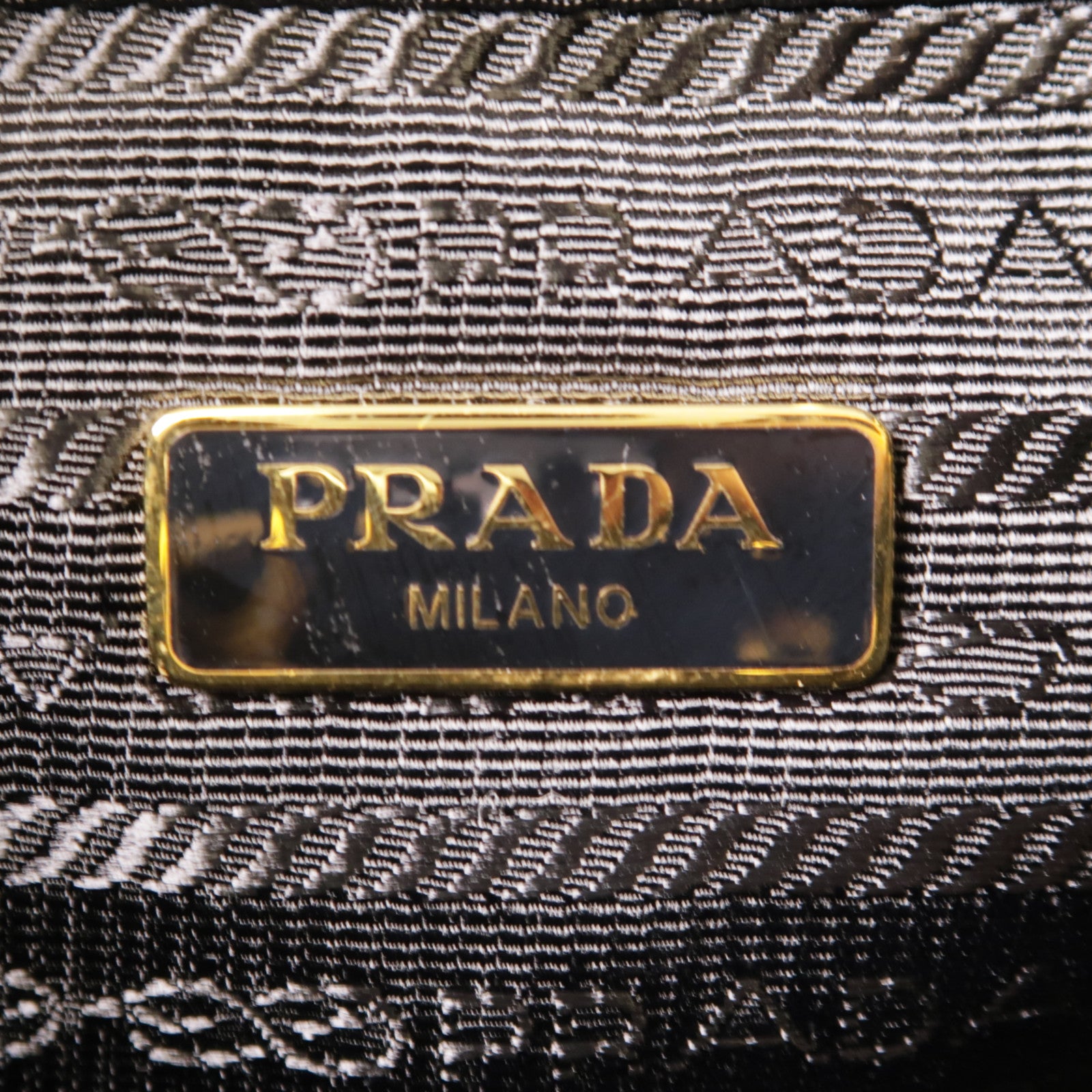 PRADA 尼龍Duet Re-Nylon Bucket Bag金扣手挽肩背袋兩用袋