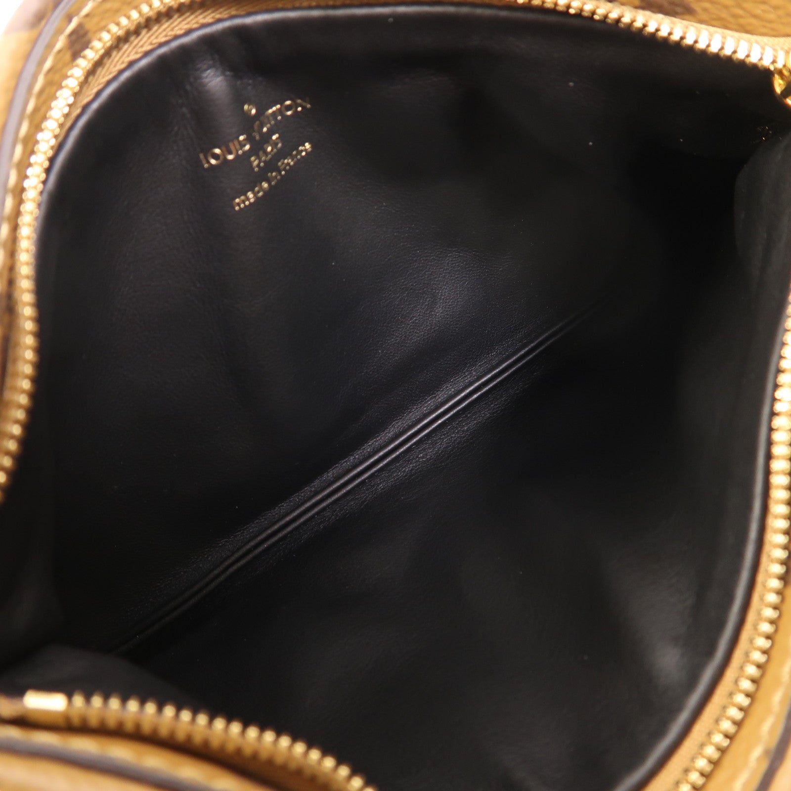 LOUIS VUITTON Monogram/Monogram Reverse Pochette LV 3金扣肩背袋