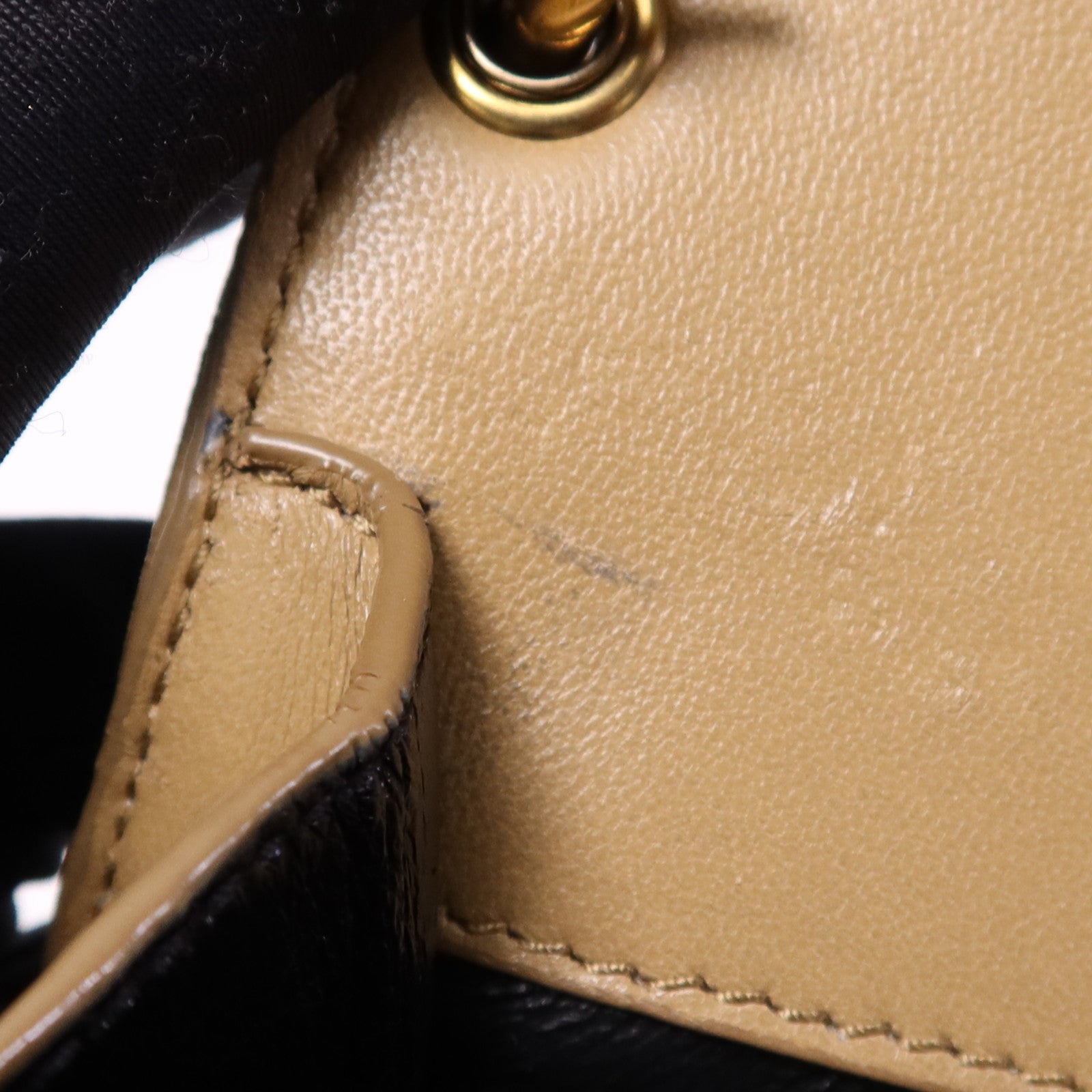 SAINT LAURENT 羊皮皮革Shoulder Bag金扣肩背袋