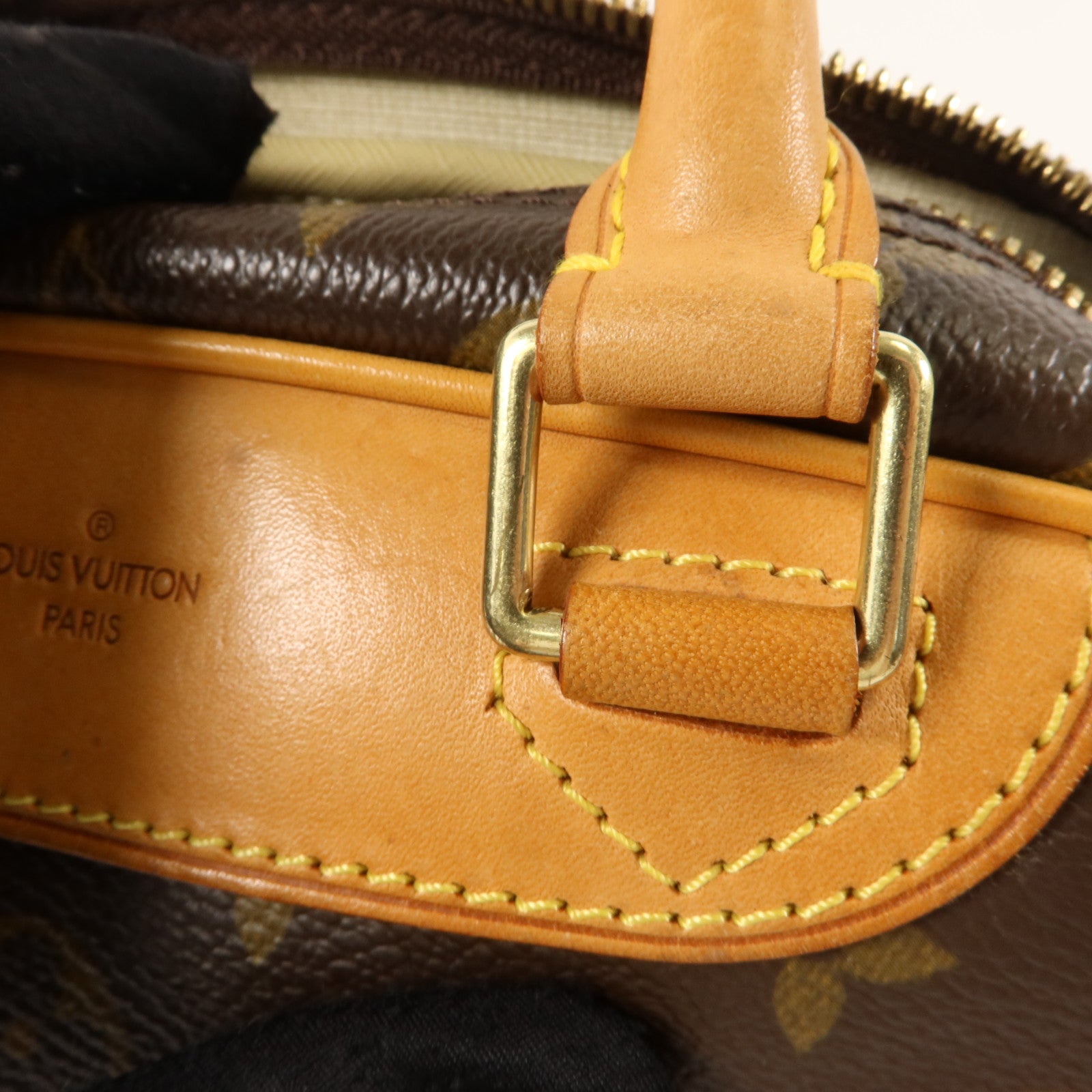 LOUIS VUITTON Monogram Trouville金扣手挽袋
