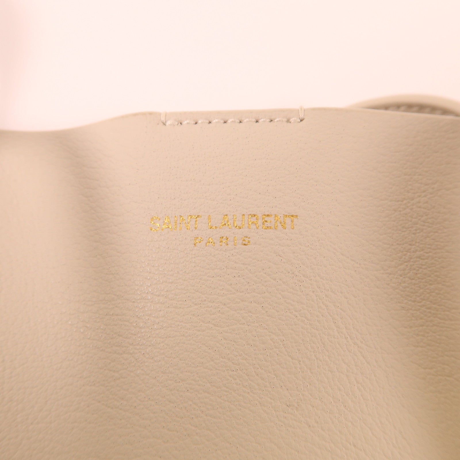 SAINT LAURENT 牛皮皮革Shoulder Bag金扣肩背袋