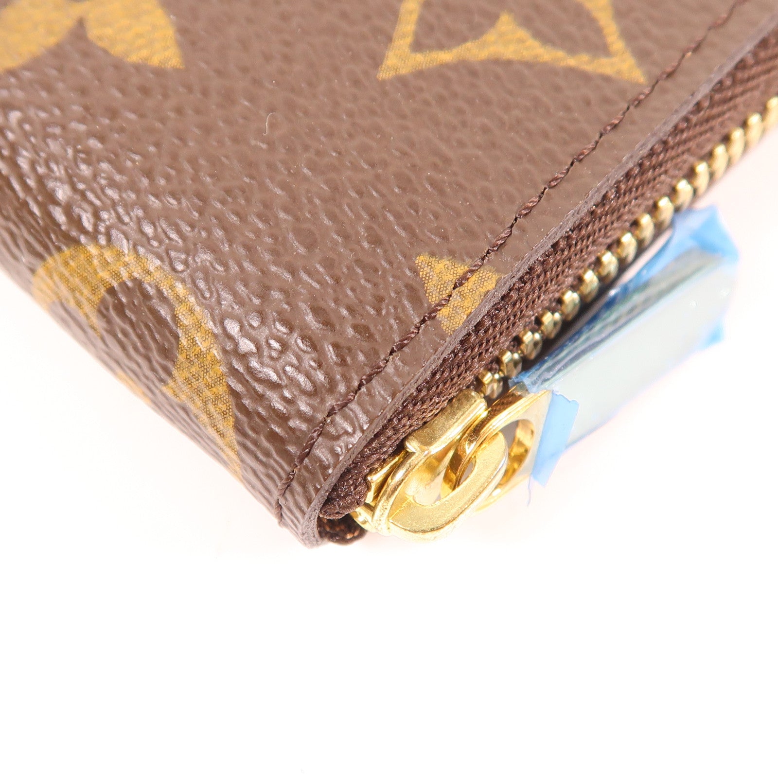 LOUIS VUITTON Monogram Zippy Coin Purse金扣錢包