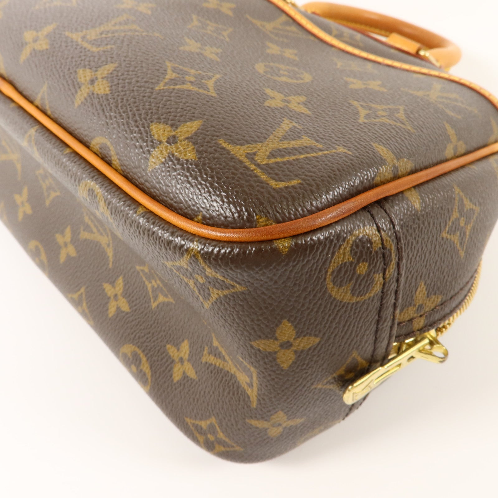 LOUIS VUITTON Monogram Trouville金扣手挽袋
