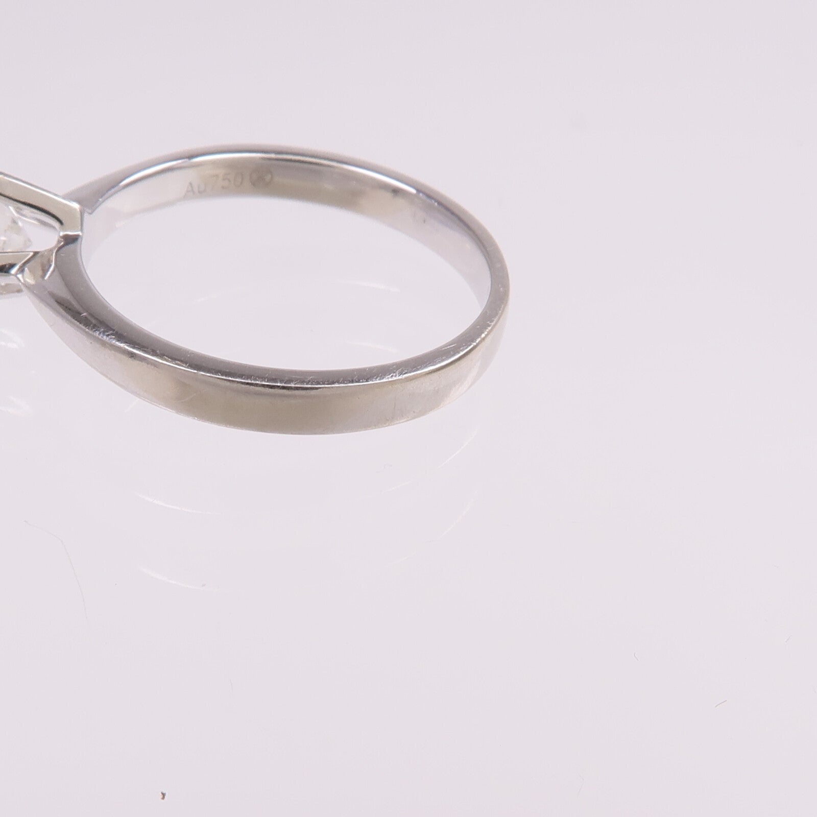 JEWELRY 【激減優惠】18K白金Diamond Ring鑽石戒指US#6