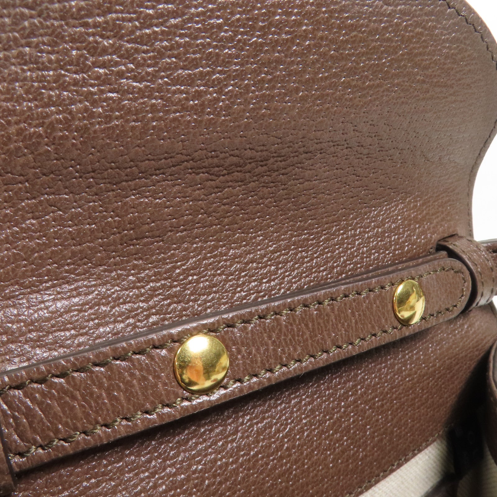 GUCCI 塗層帆布/牛皮皮革Ophidia Mini Top Handle Bag金扣手挽肩背兩用袋