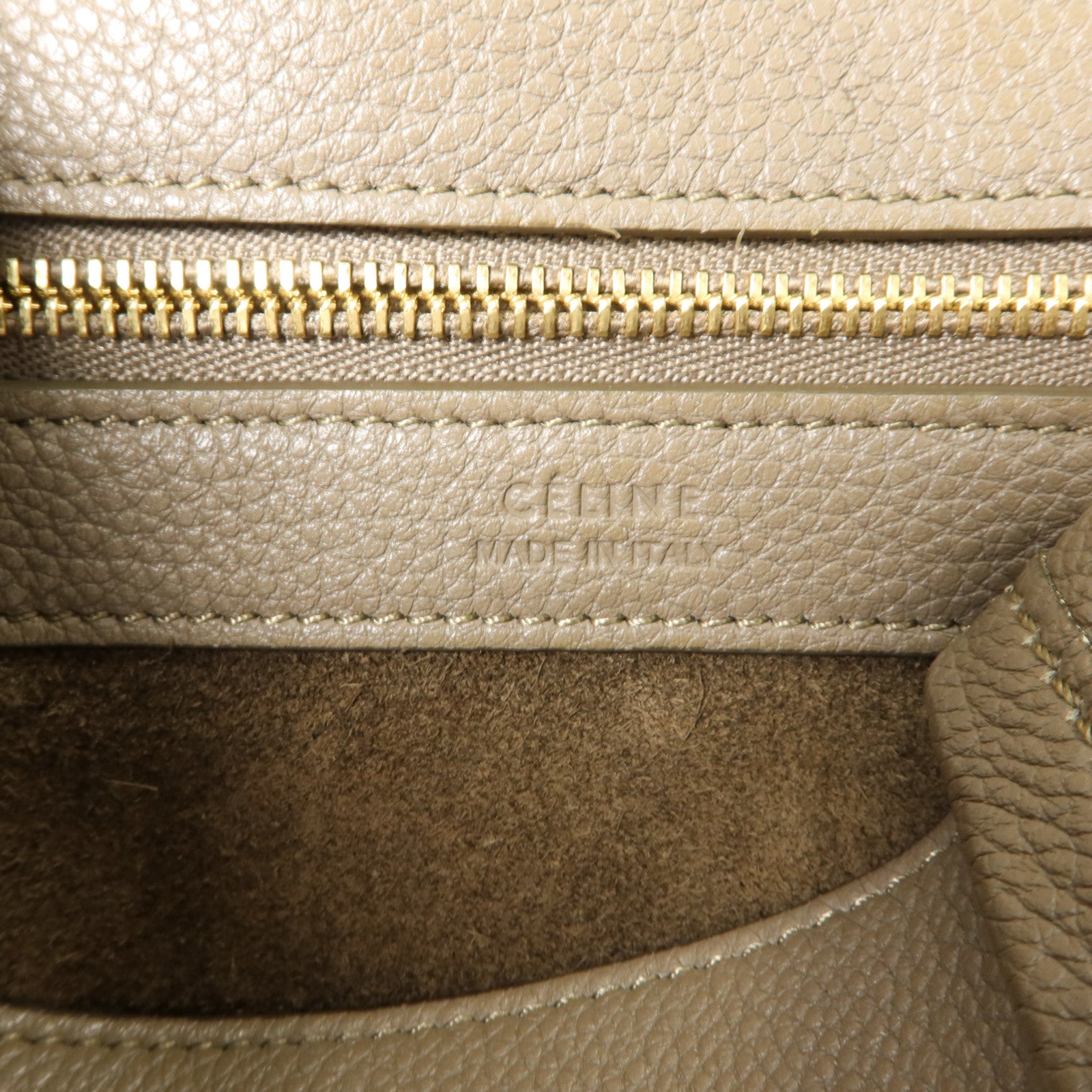 CELINE 牛皮皮革Small Cabas Phantom肩背袋