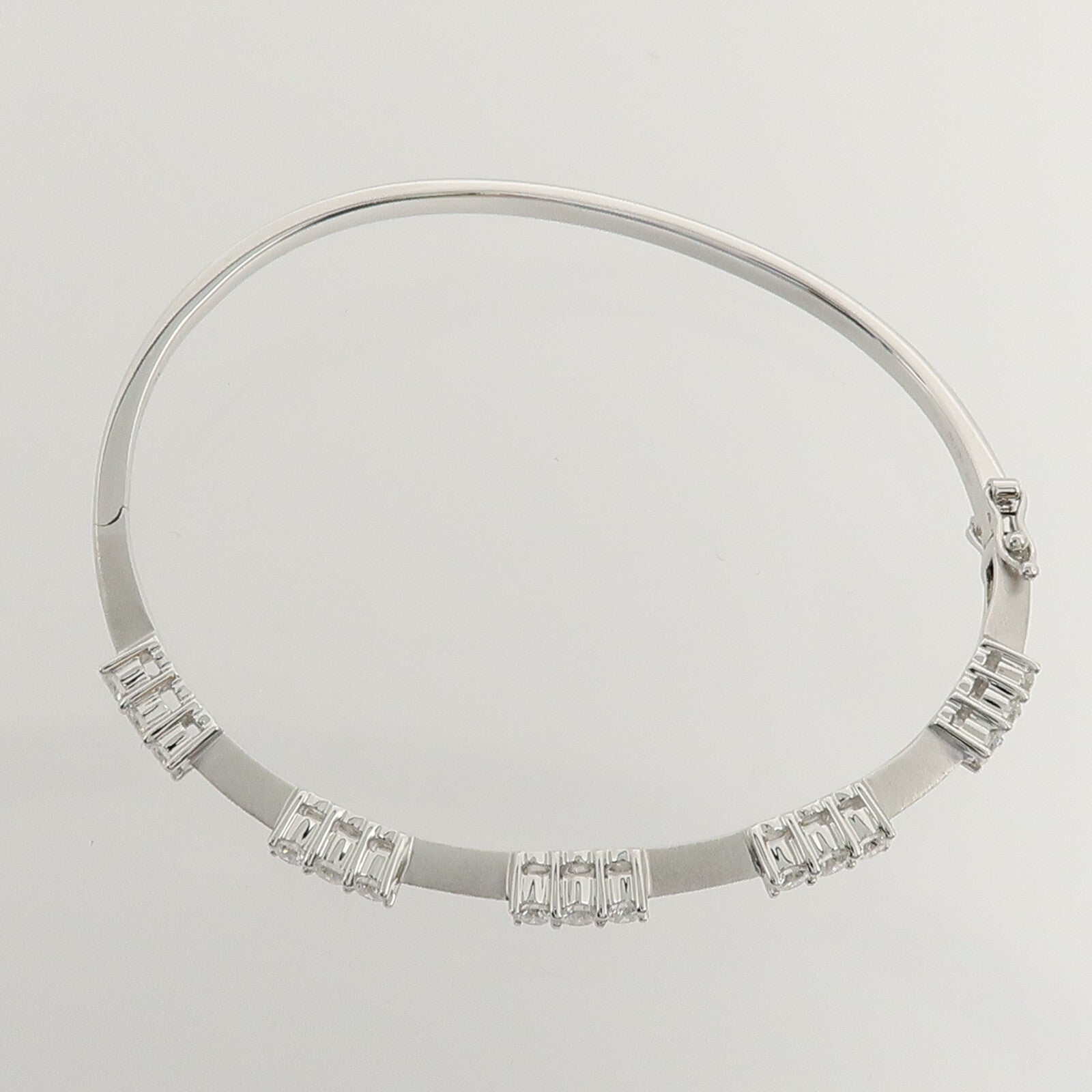 JEWELRY 18K白金Diamond Bracelet鑽石手鐲