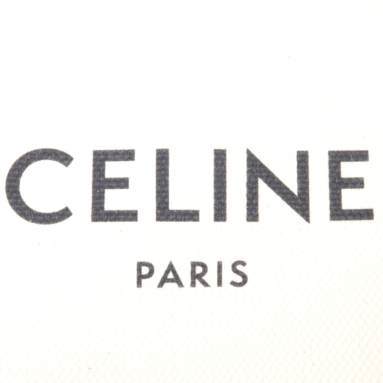 CELINE 帆布/牛皮皮革Mini Cabas Vertical手挽肩背兩用袋
