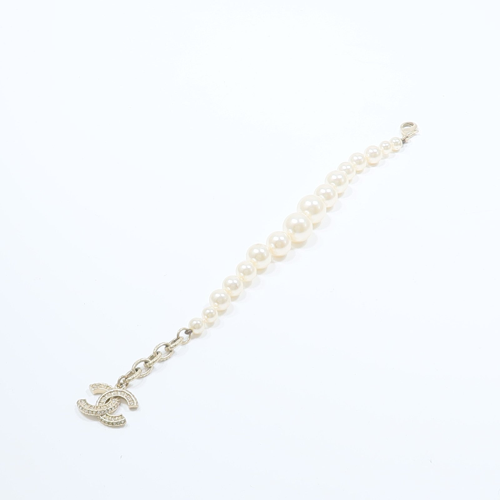 CHANEL PVC/金屬Bracelet手鏈