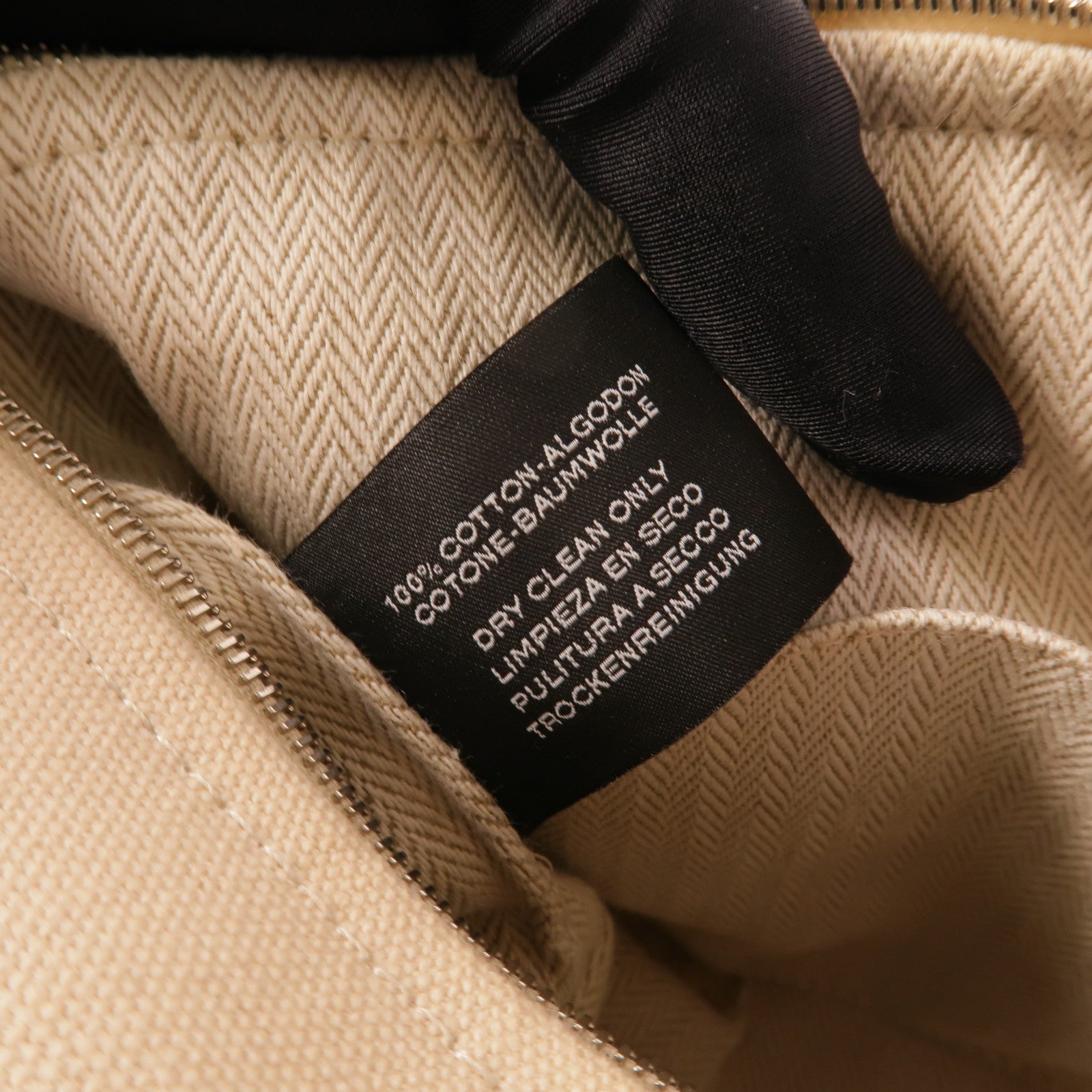 HERMES 帆布Bride A Brac PM手挽袋Naturel