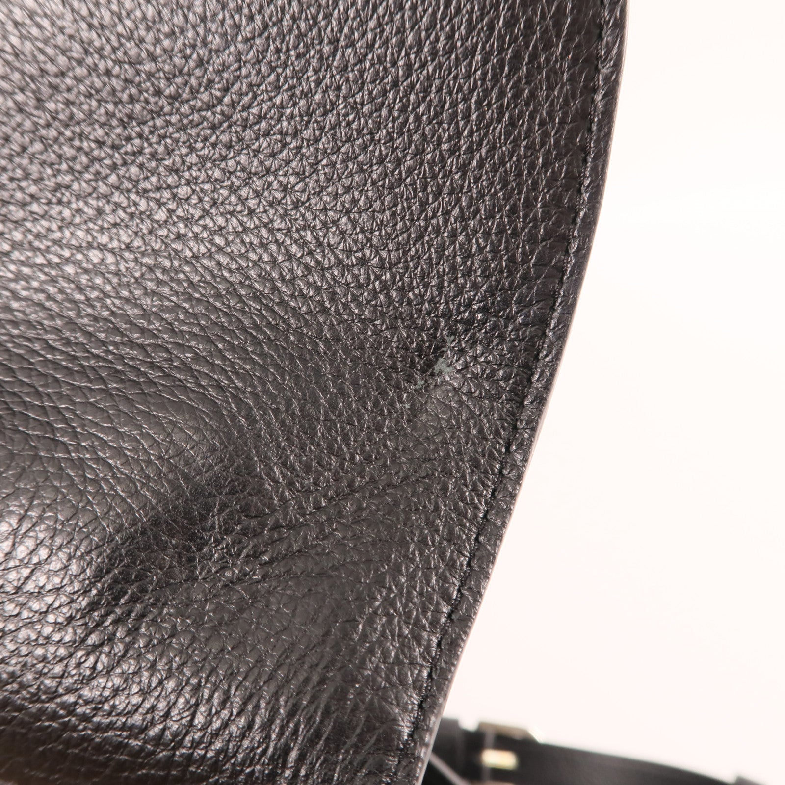 Delvaux 牛皮皮革Brilllant MM銀扣手挽肩背兩用袋