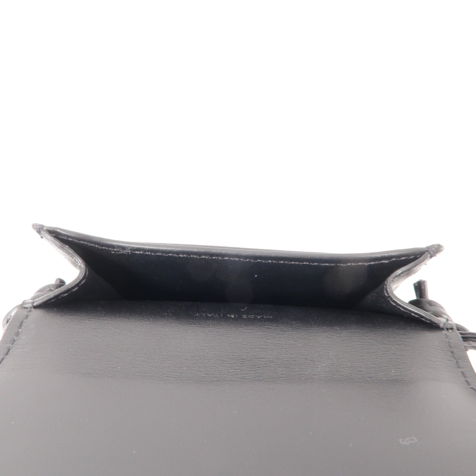 CELINE 牛皮皮革/塗層帆布Triomphe Phone Pouch with Flap肩背袋