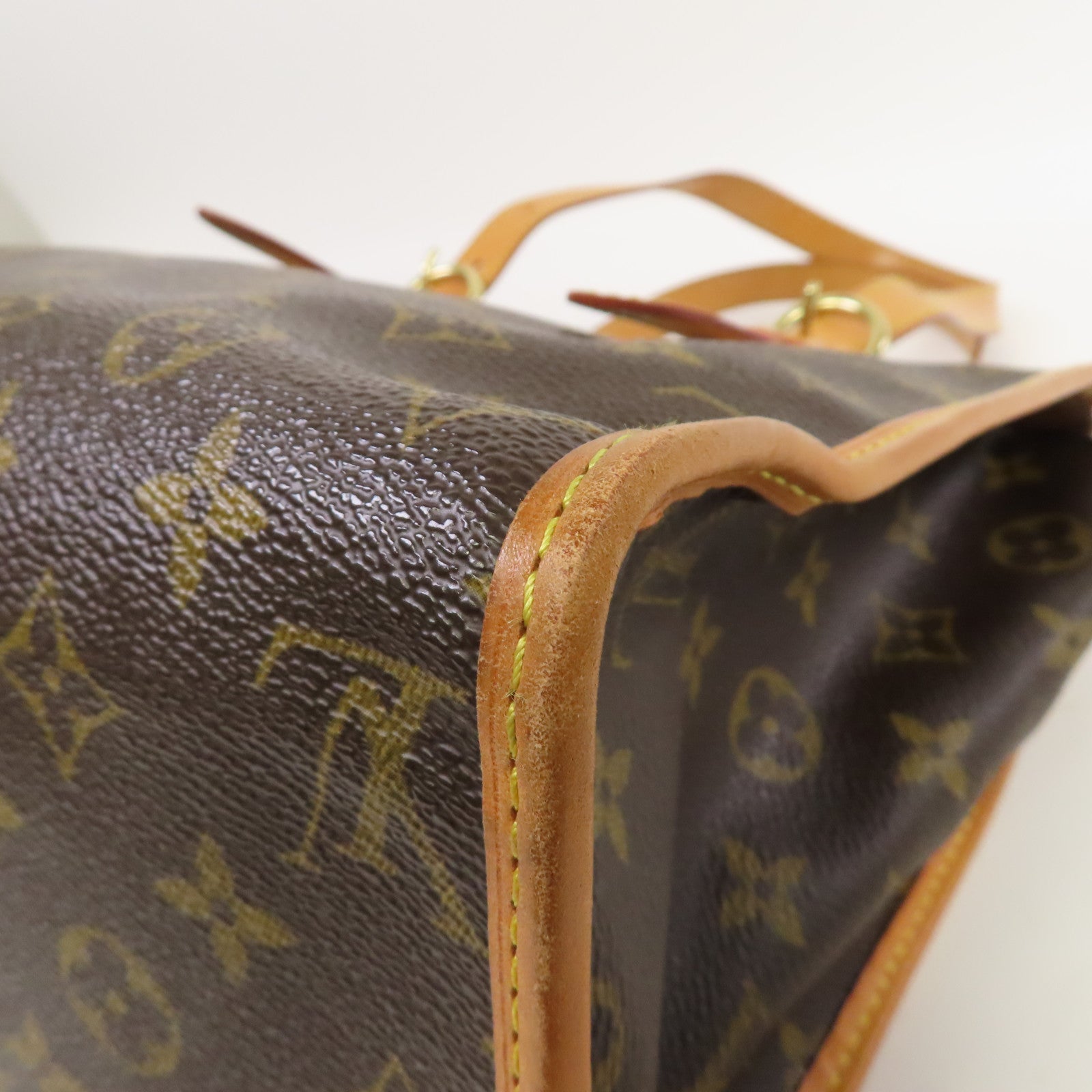 LOUIS VUITTON Monogram Popincourt Haut金扣肩背袋啡色