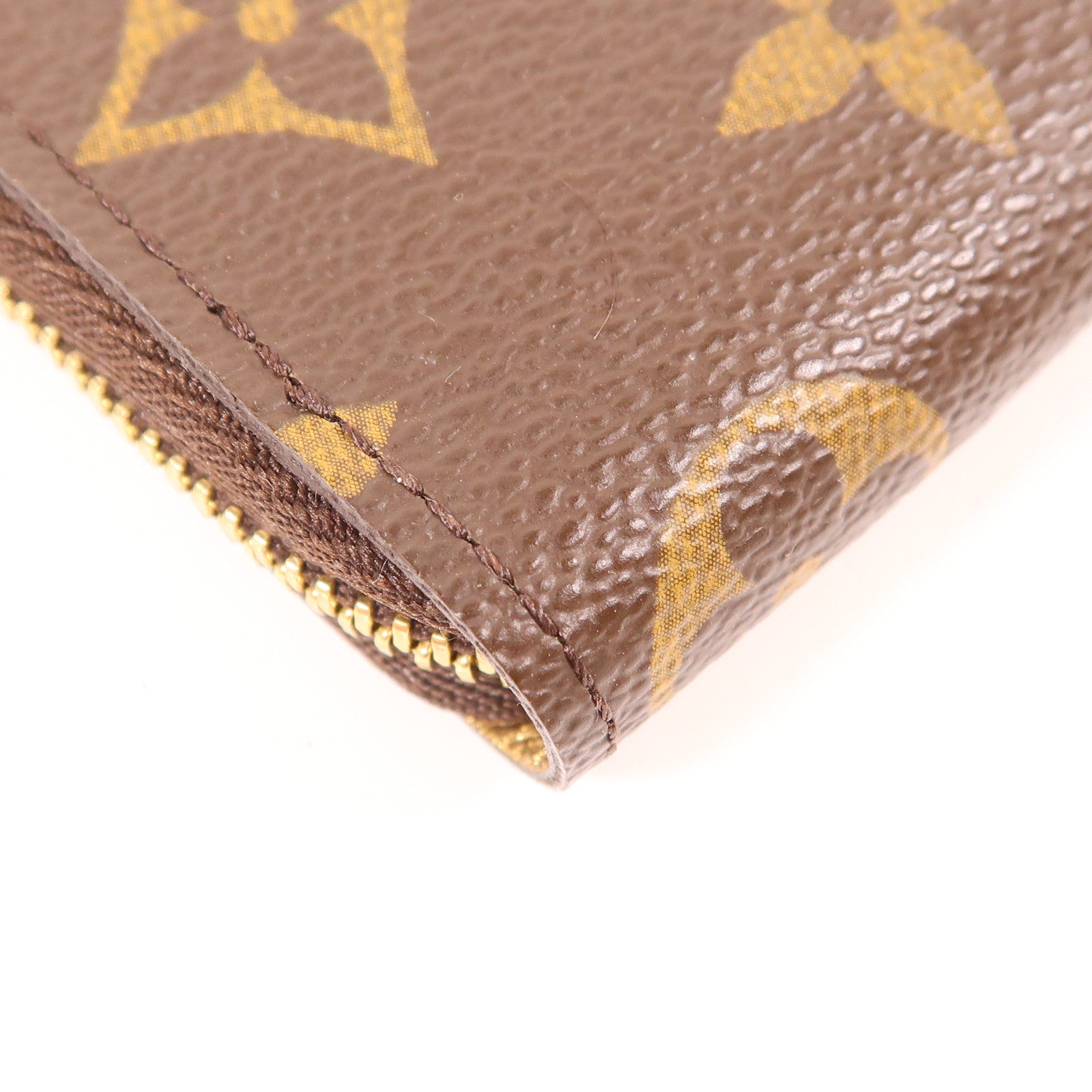 LOUIS VUITTON Monogram Zippy Coin Purse金扣錢包