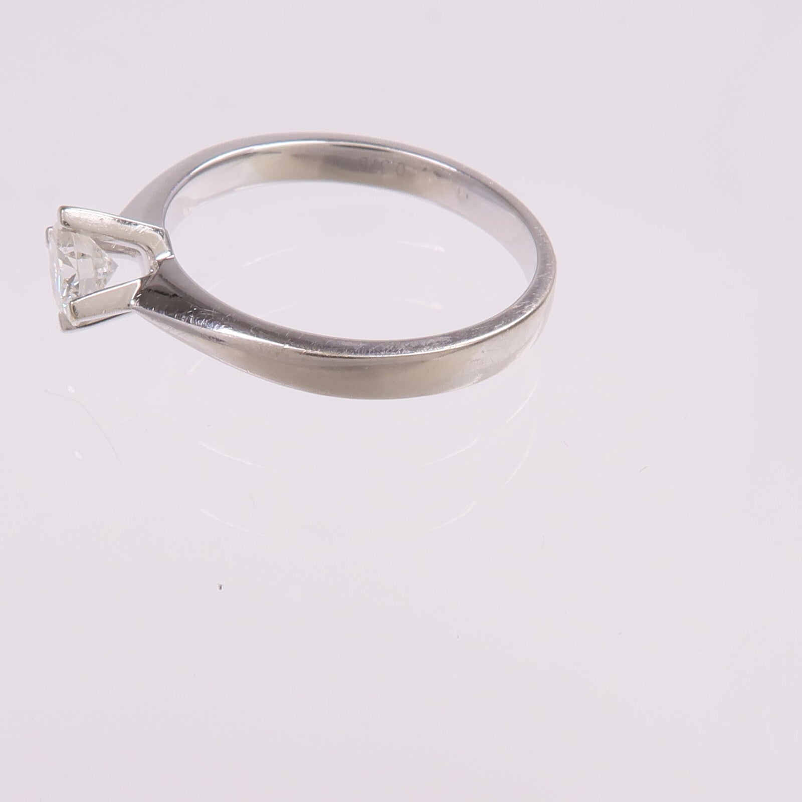 JEWELRY 【激減優惠】18K白金Diamond Ring鑽石戒指US#6