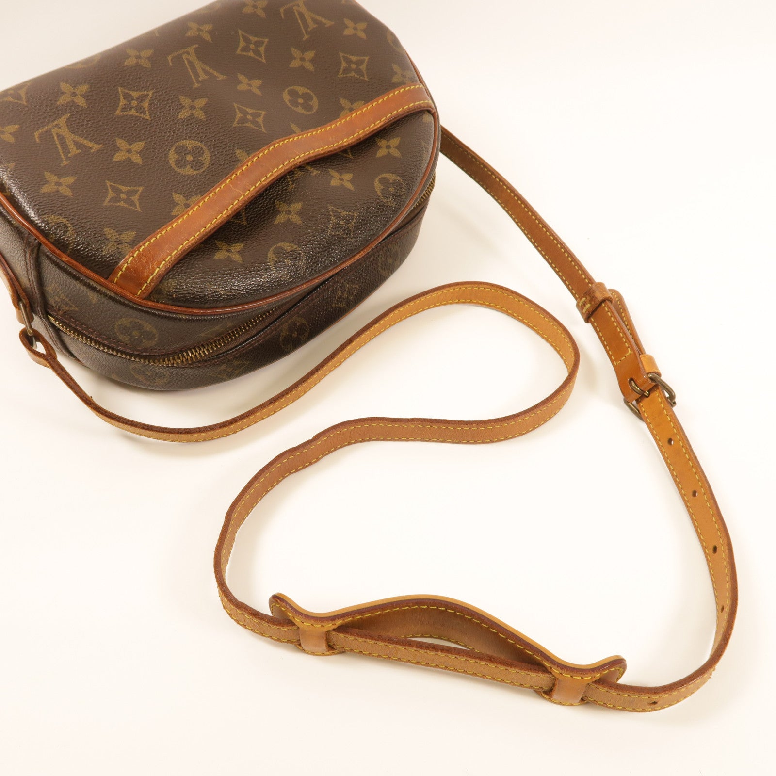 LOUIS VUITTON Monogram Blois金扣肩背袋棕色