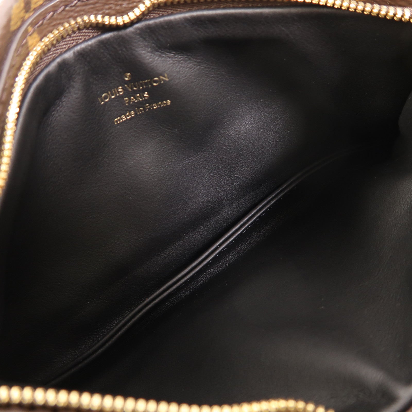 LOUIS VUITTON Monogram/Monogram Reverse Pochette LV 3金扣肩背袋