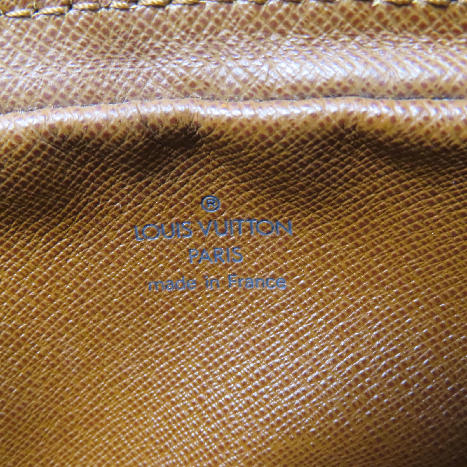 LOUIS VUITTON Monogram Marly Bandouliere金扣肩背袋棕色