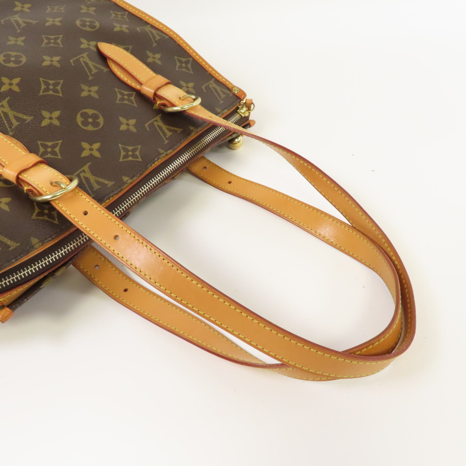 LOUIS VUITTON Monogram Popincourt Haut金扣肩背袋啡色