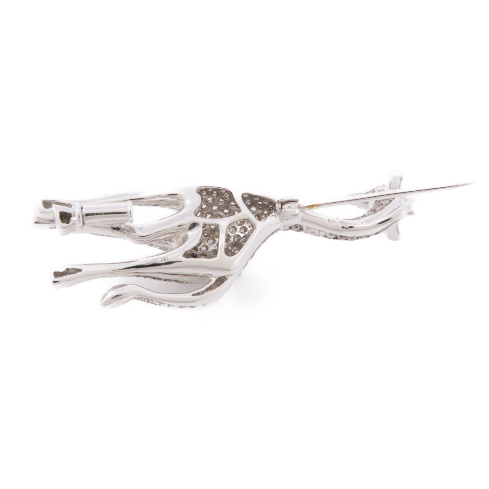 JEWELRY 18K白金Diamond Pendant Top/Brooch鑽石吊墜/胸針