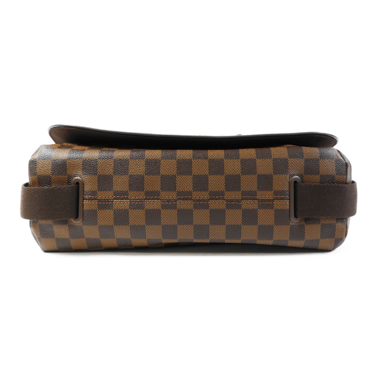 LOUIS VUITTON Damier Brooklyn GM金扣肩背袋