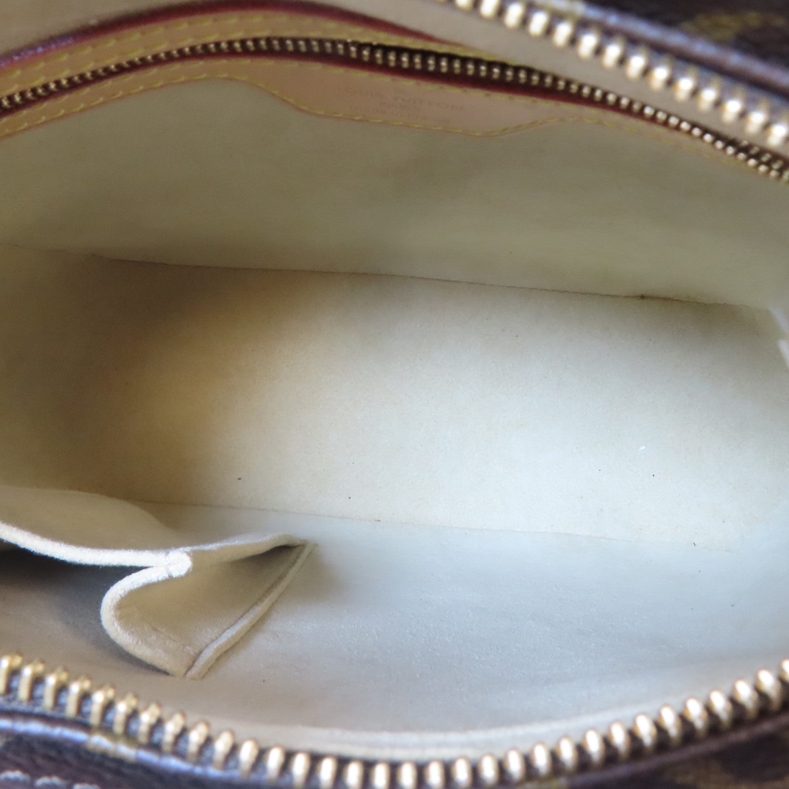 LOUIS VUITTON Monogram Looping MM金扣肩背袋啡色