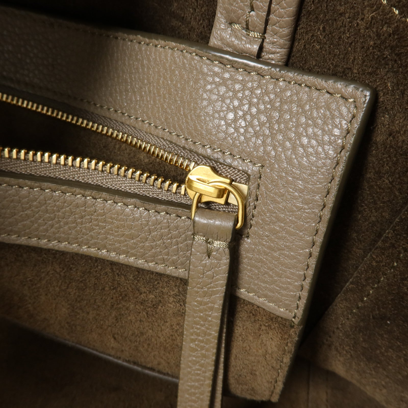 CELINE 牛皮皮革Small Cabas Phantom肩背袋