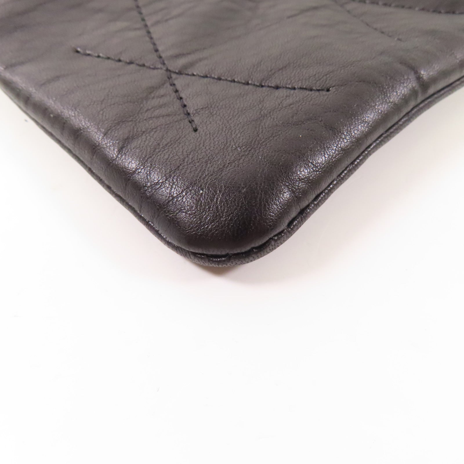 LANVIN 羊皮皮革Clutch金扣手拿包