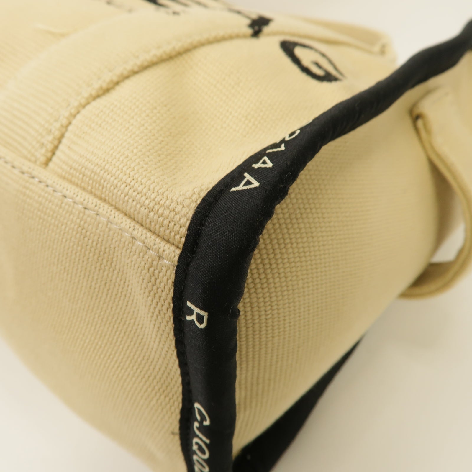 MARC JACOBS 帆布The Tote Bag銀扣手挽肩背兩用袋米色