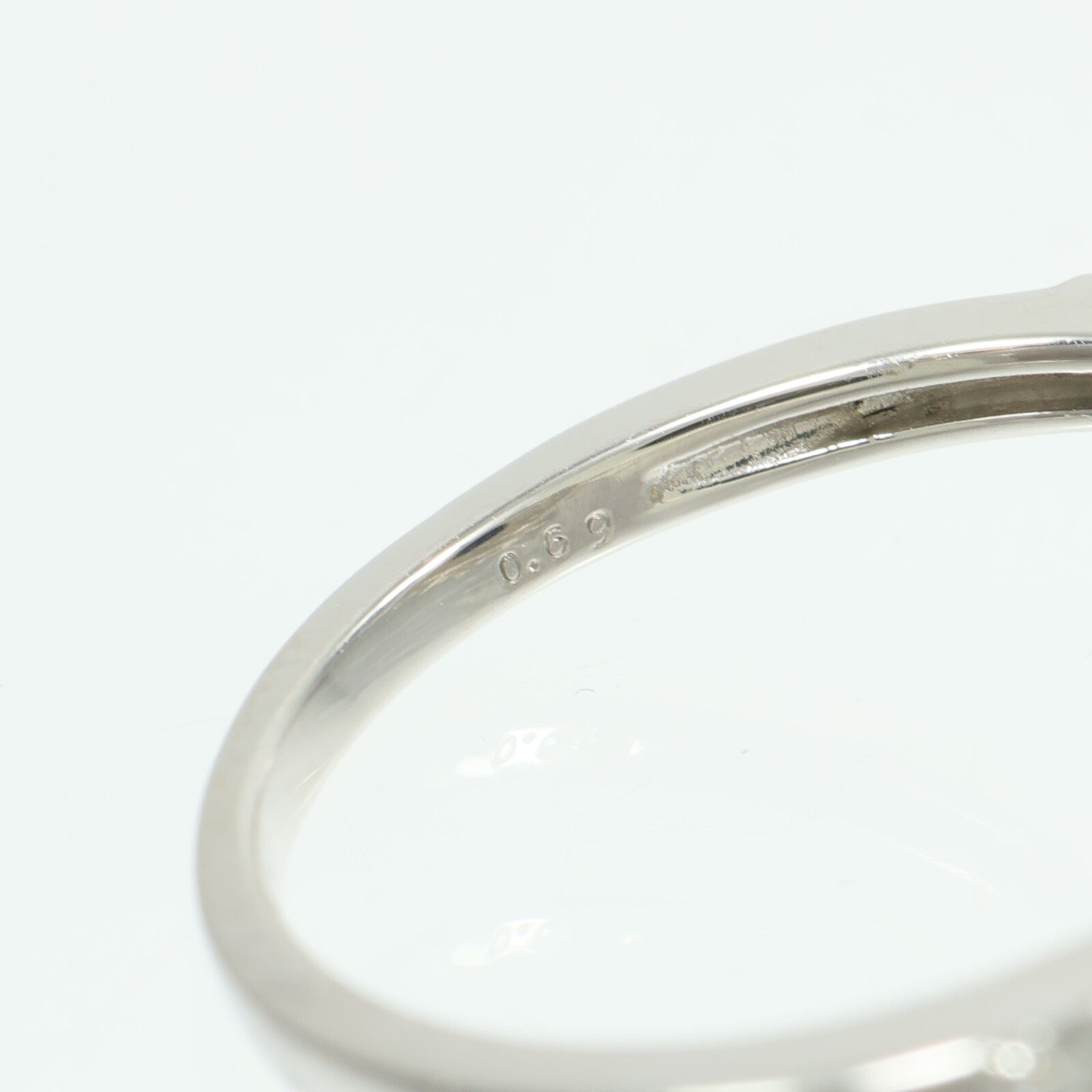 JEWELRY PT950鉑金Opal Diamond Ring蛋白石/鑽石戒指