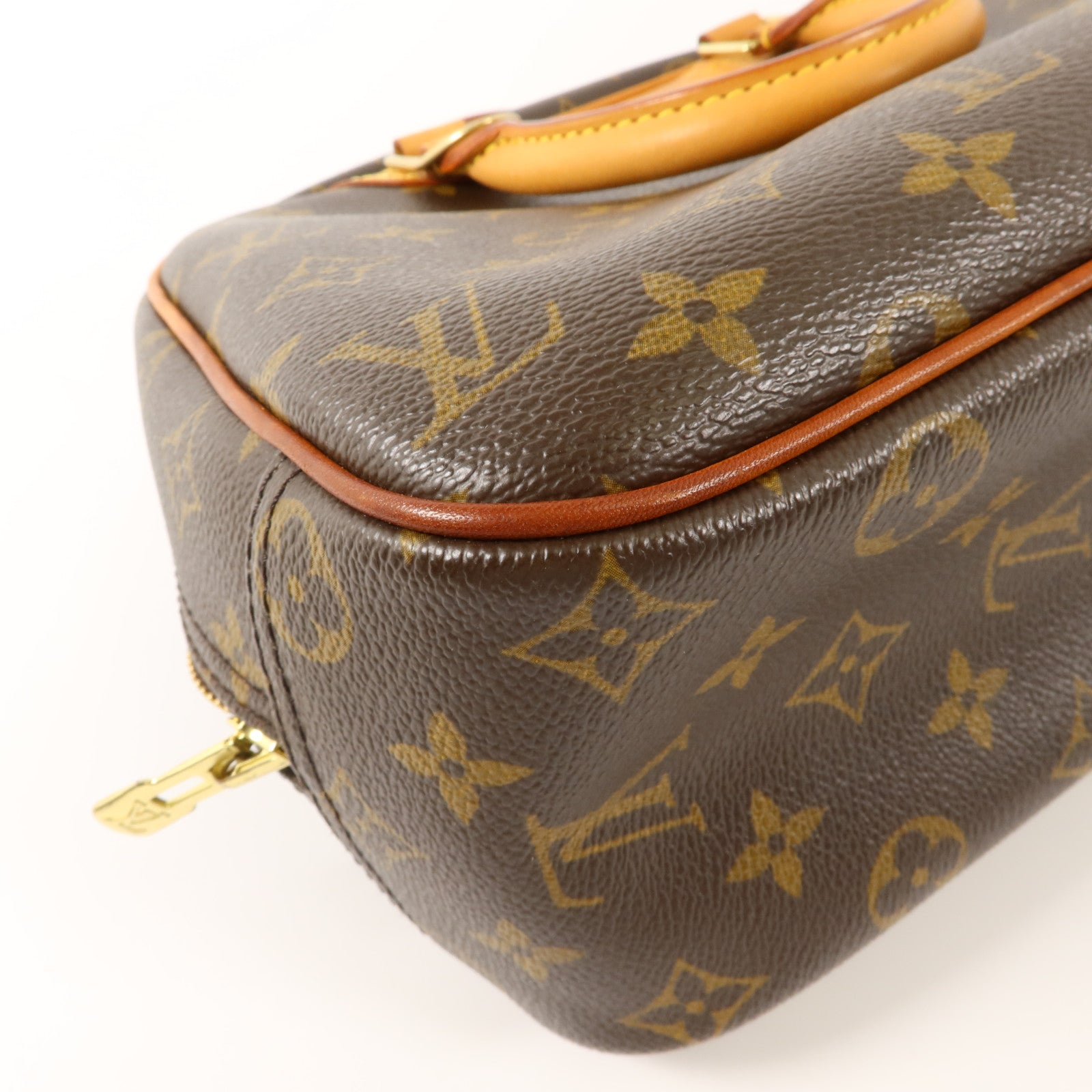 LOUIS VUITTON Monogram Trouville金扣手挽袋