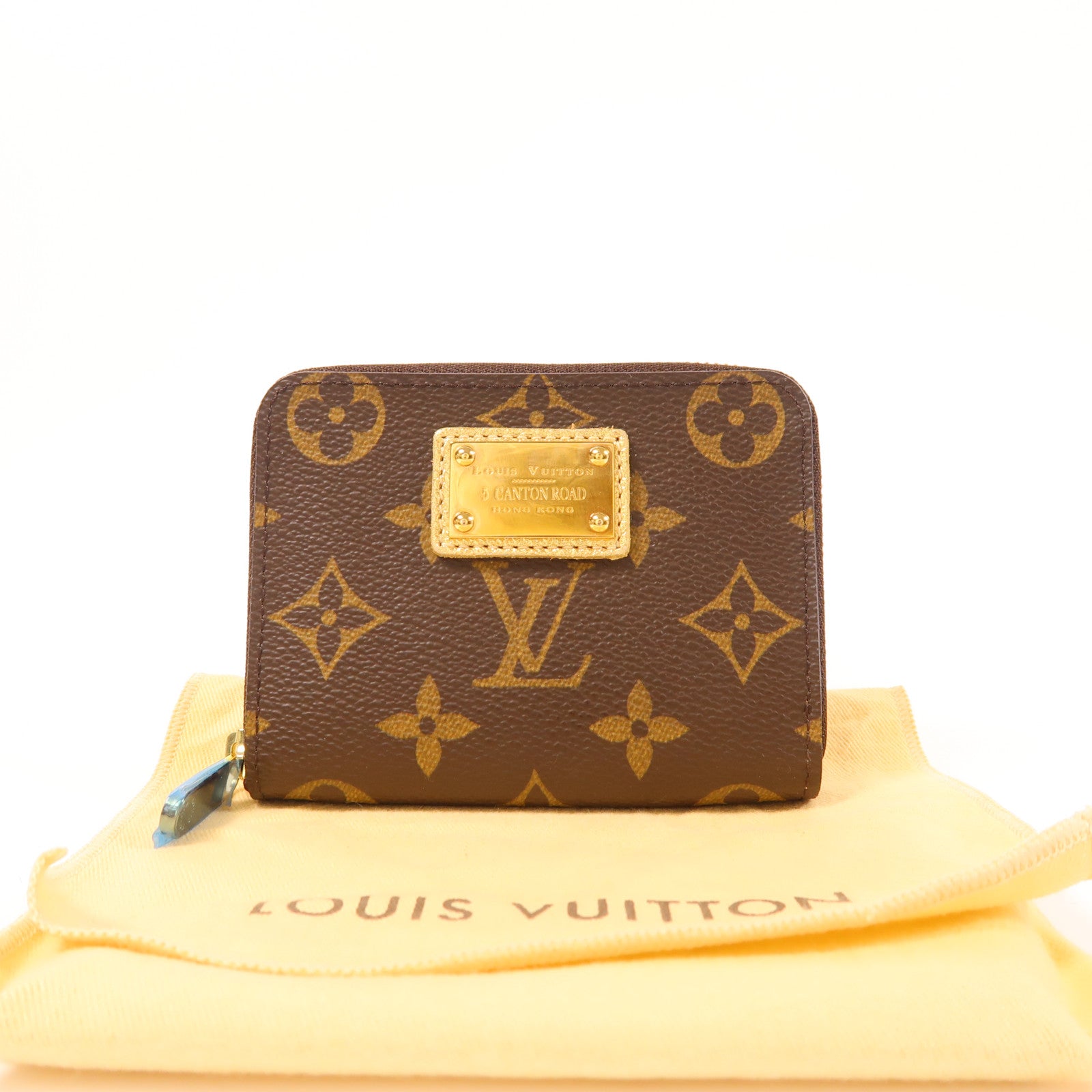 LOUIS VUITTON Monogram Zippy Coin Purse金扣錢包