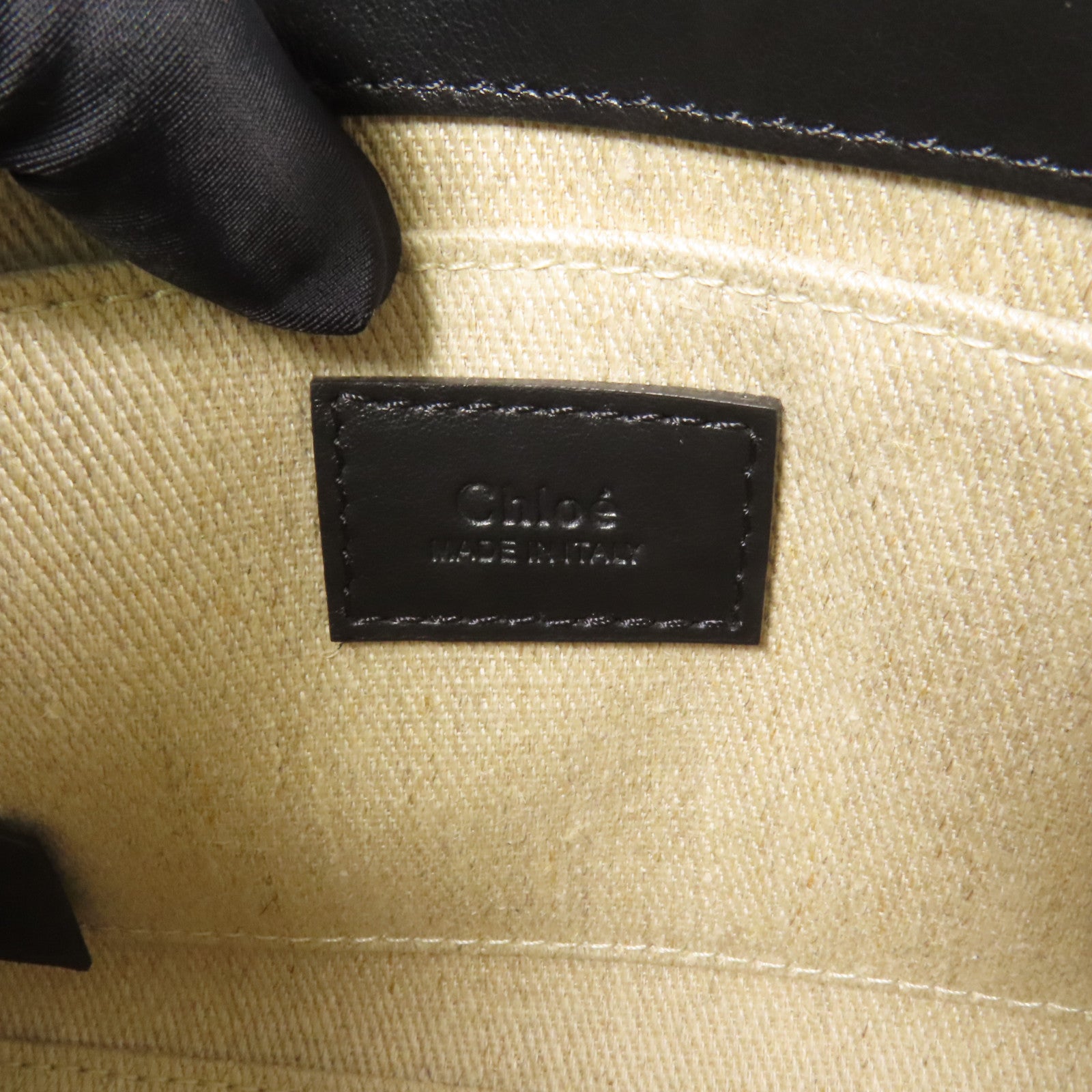 Chloe 牛皮皮革Mini Woody Tote手挽肩背兩用袋